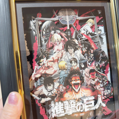 Attack on Titan  -3D Paper Cut Art Frame