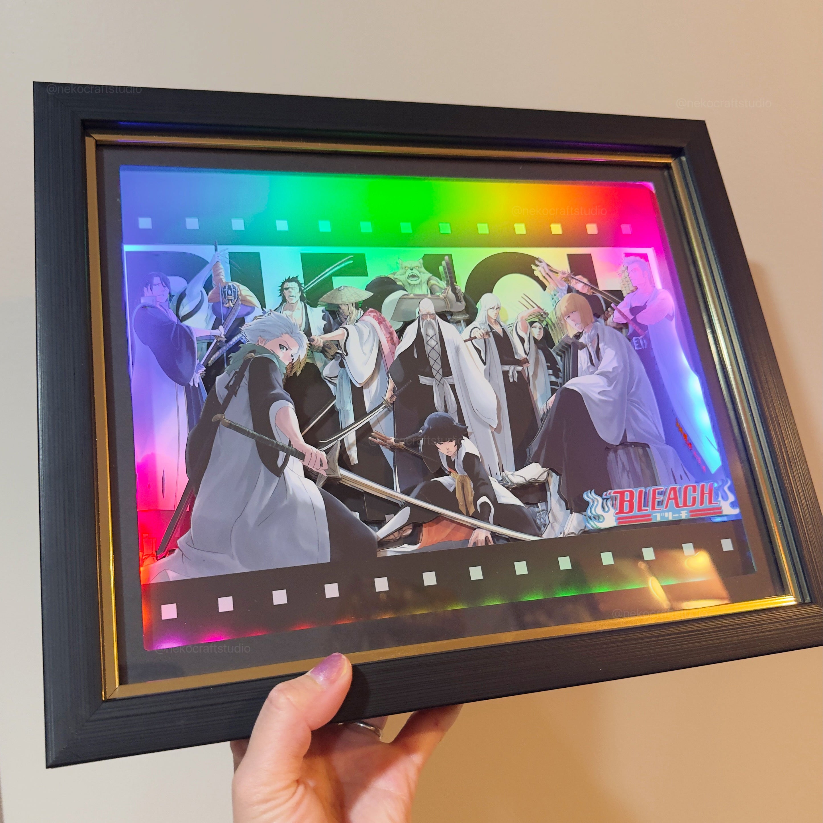 Bleach - Captain of Squad 13-3D Paper Cut Art Frame