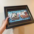 Thousand Sunny & Going Merry  - 3D Paper Cut Art Frame