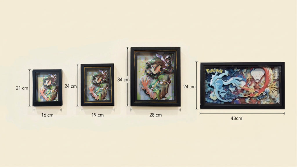 The Apothecary Diaries -Maomao & Jinshi - 3D Paper Cut Art Frame