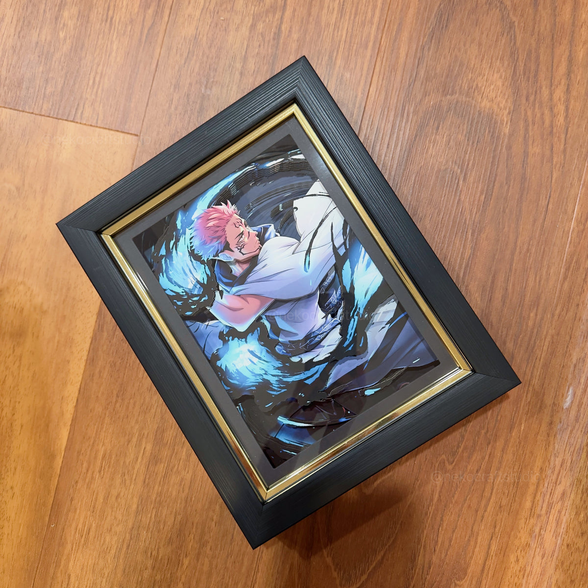 Jujutsu Kaisen - Ryomen Sukuna  -3D Paper Cut Art Frame