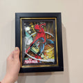 SpiderMan  -3D Paper Cut Art Frame