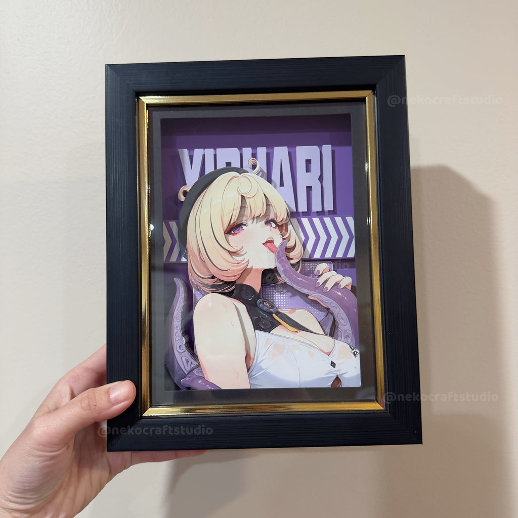 Zenless Zone Zero -Yidhari Murphy -3D Paper Cut Art Frame