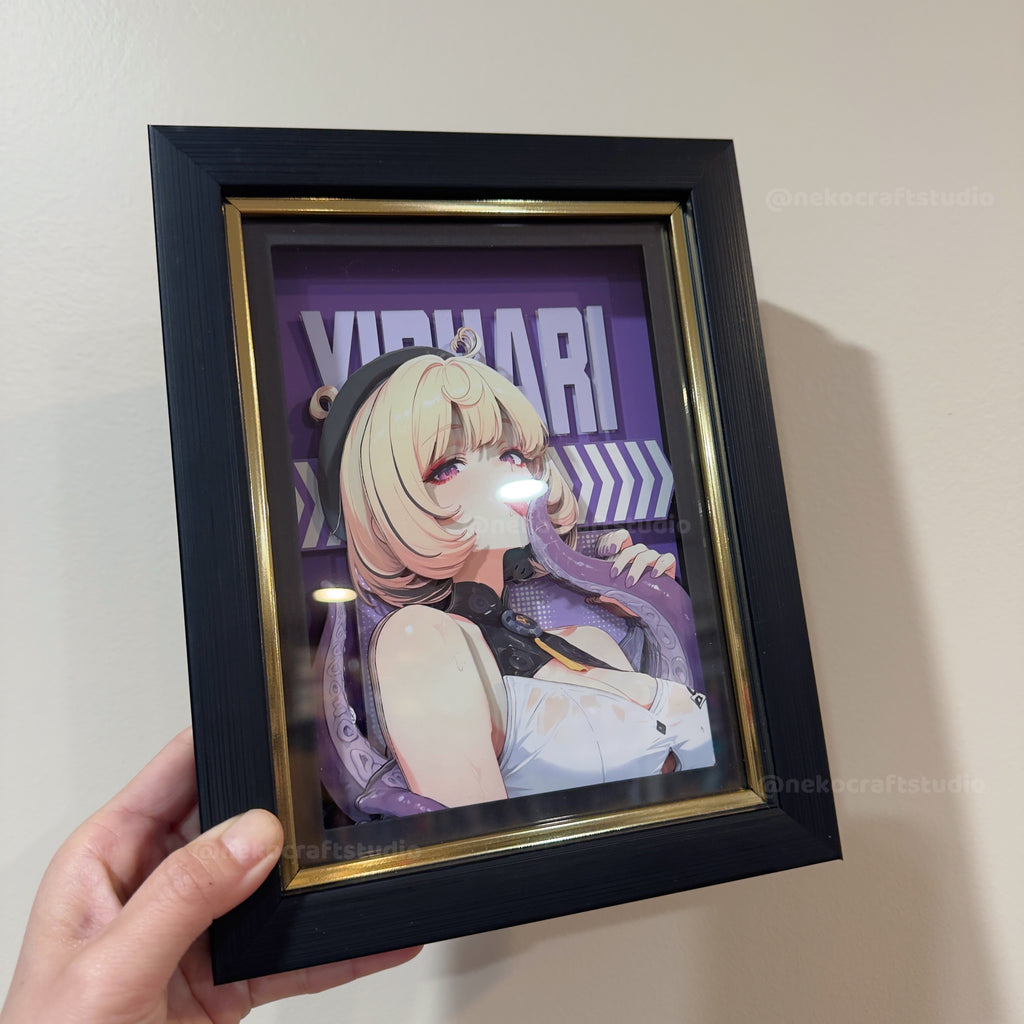 Zenless Zone Zero -Yidhari Murphy -3D Paper Cut Art Frame