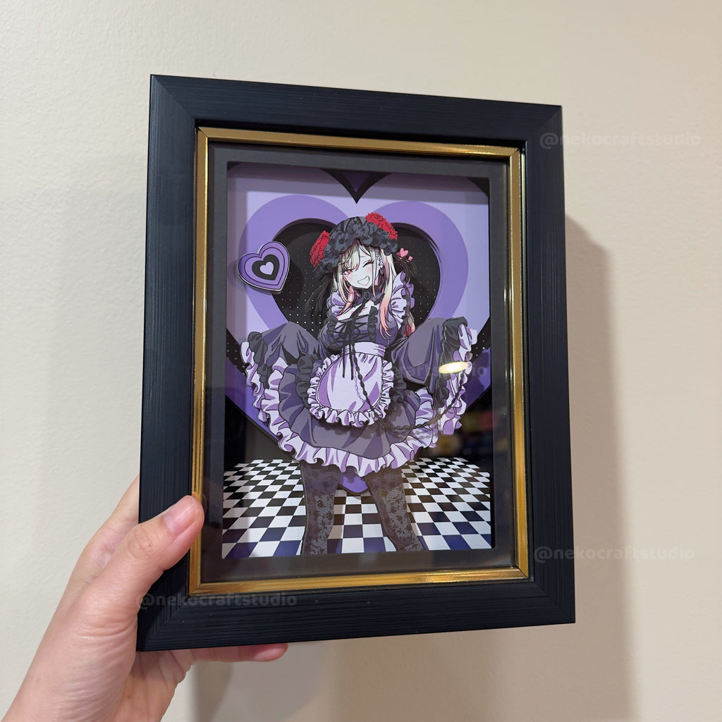 My Dress-Up Darling -Marin Kitagawa B  -3D Paper Cut Art Frame