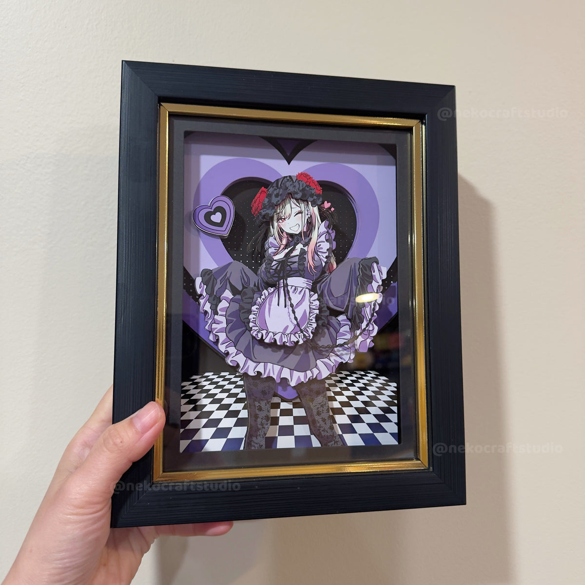 My Dress-Up Darling -Marin Kitagawa B  -3D Paper Cut Art Frame
