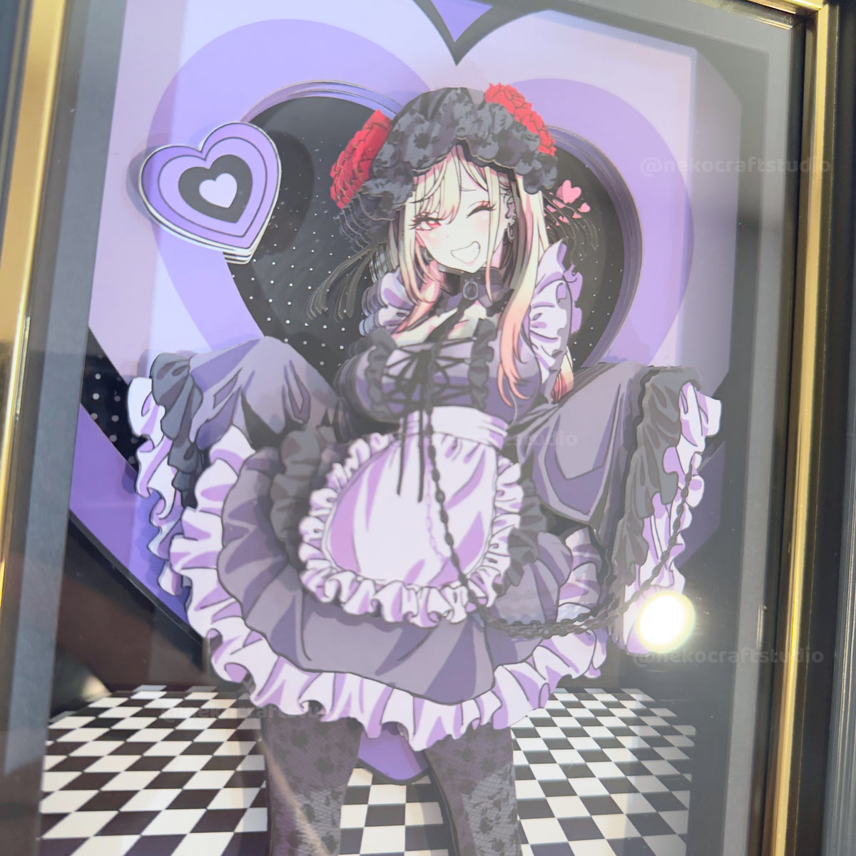 My Dress-Up Darling -Marin Kitagawa B  -3D Paper Cut Art Frame