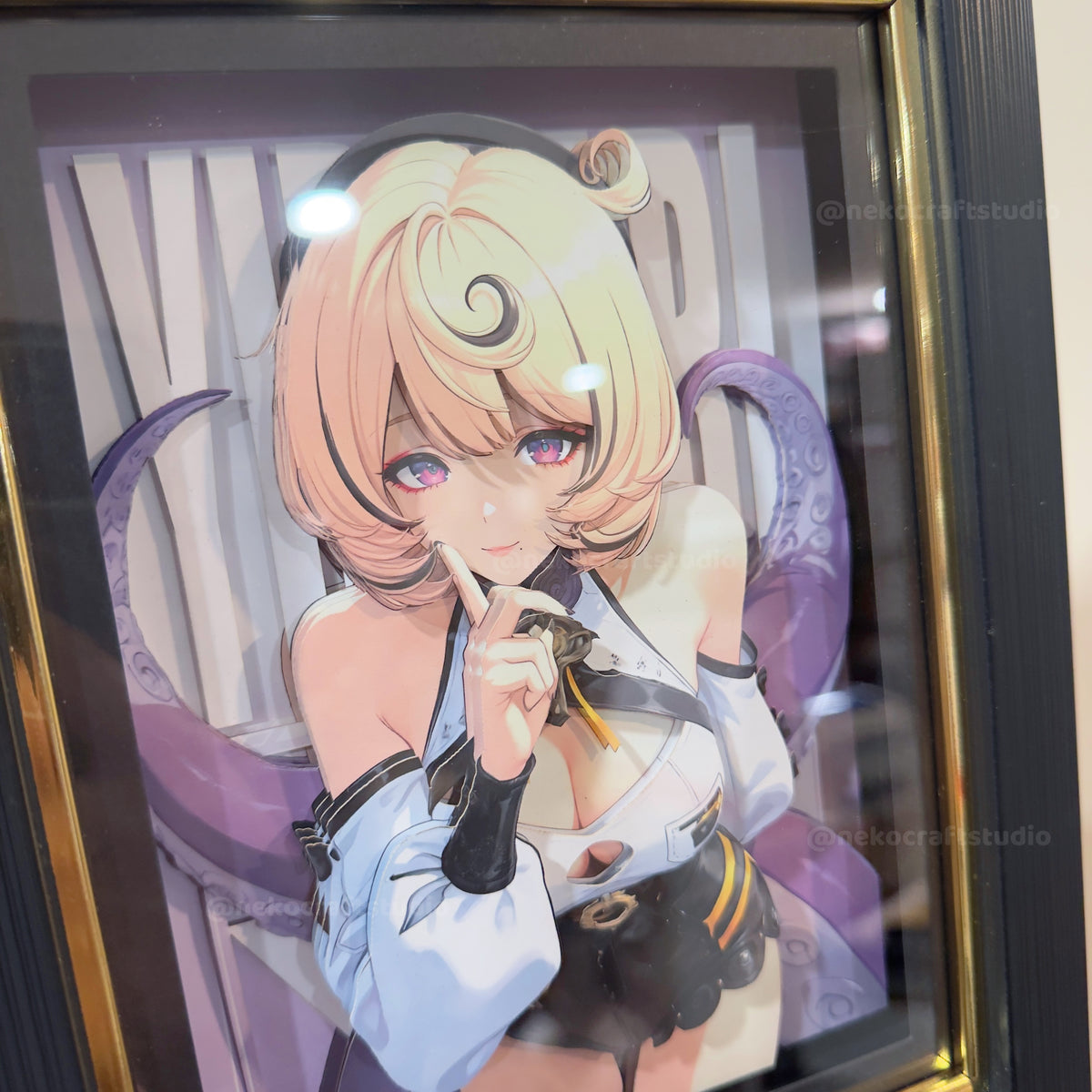 Zenless Zone Zero -Yidhari Murphy B -3D Paper Cut Art Frame