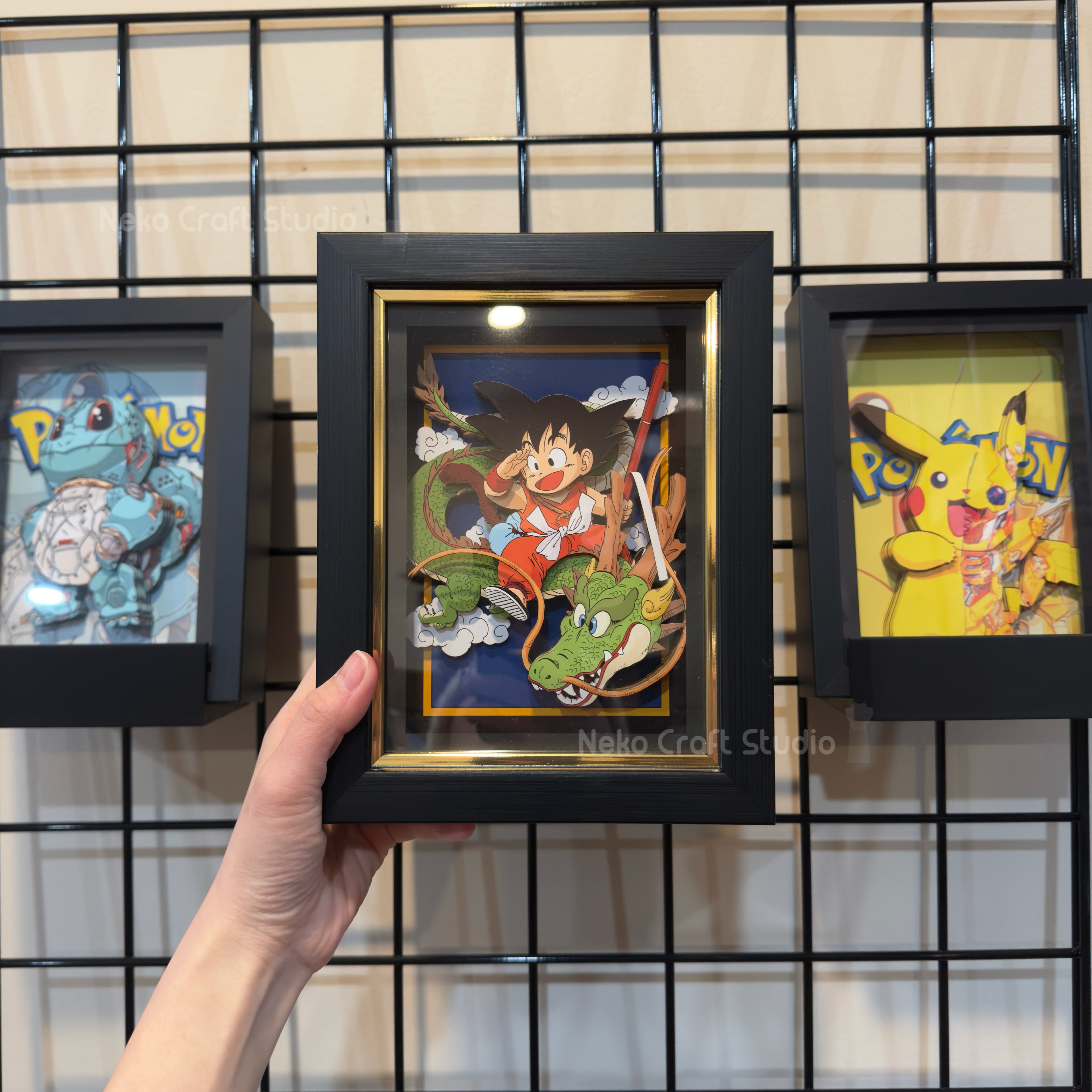 Son Goku -3D Paper Cut Art Frame