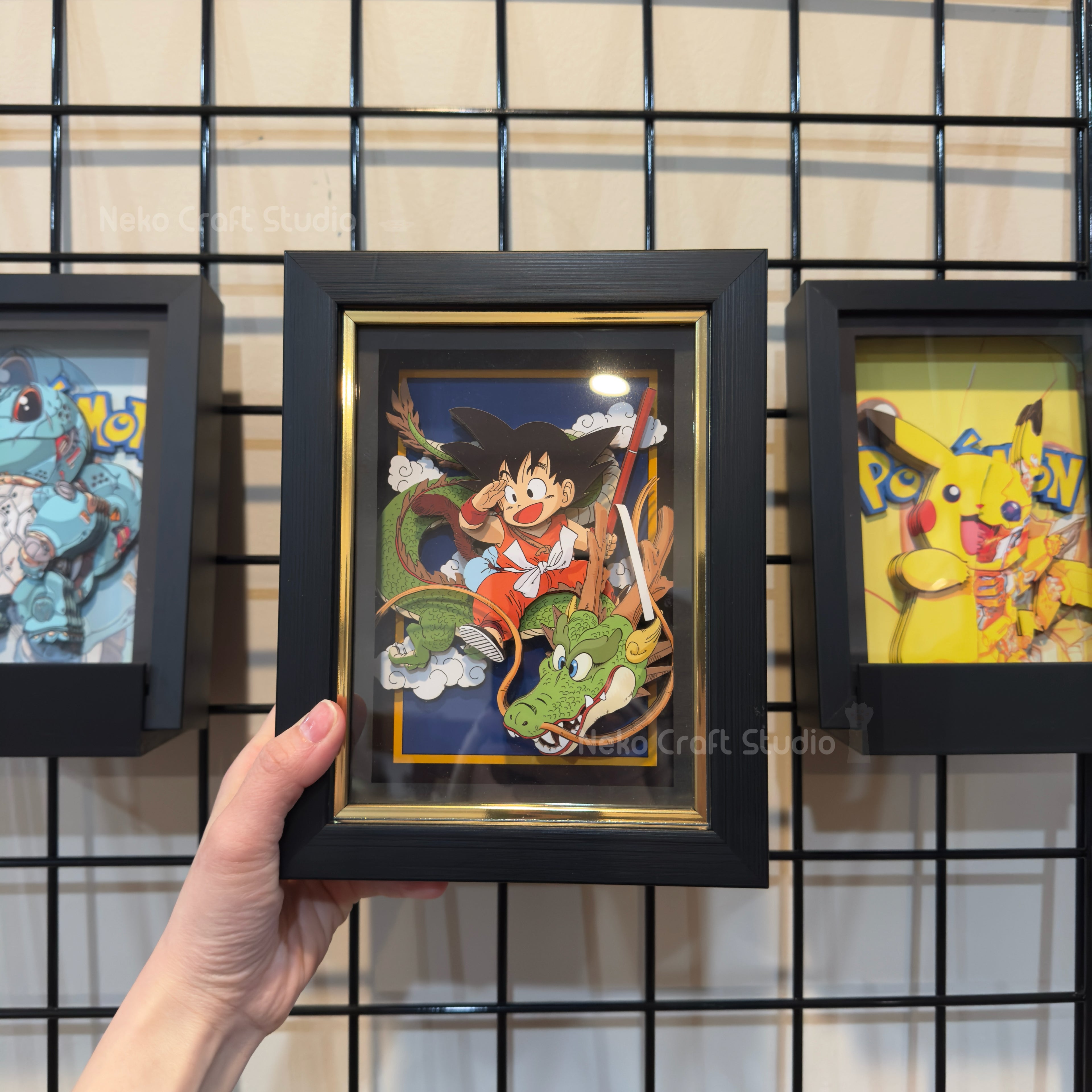 Son Goku -3D Paper Cut Art Frame