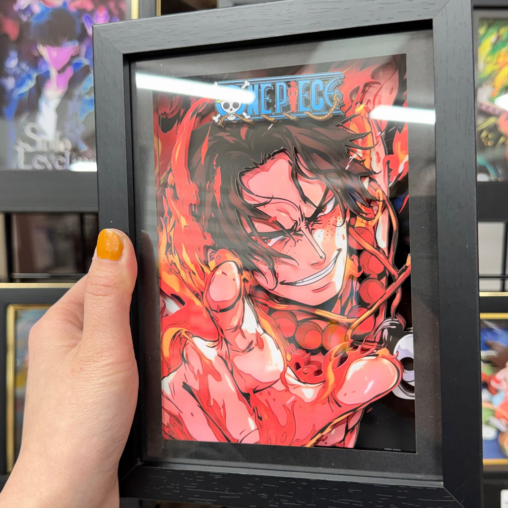 Ace - 3D Paper Cut Art Frame - One Piece