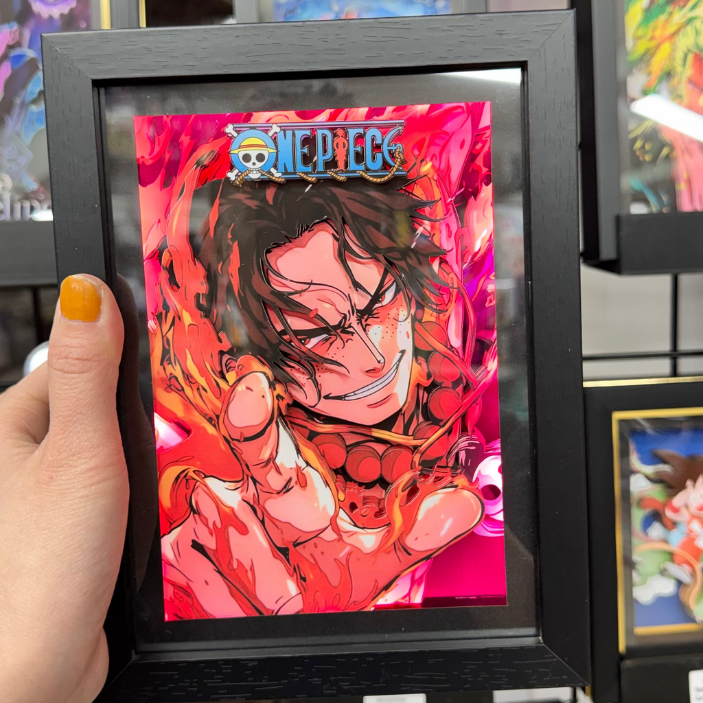 Ace - 3D Paper Cut Art Frame - One Piece