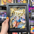 Goku - 3D Paper Cut Art Frame -Jujutsu Kaisen
