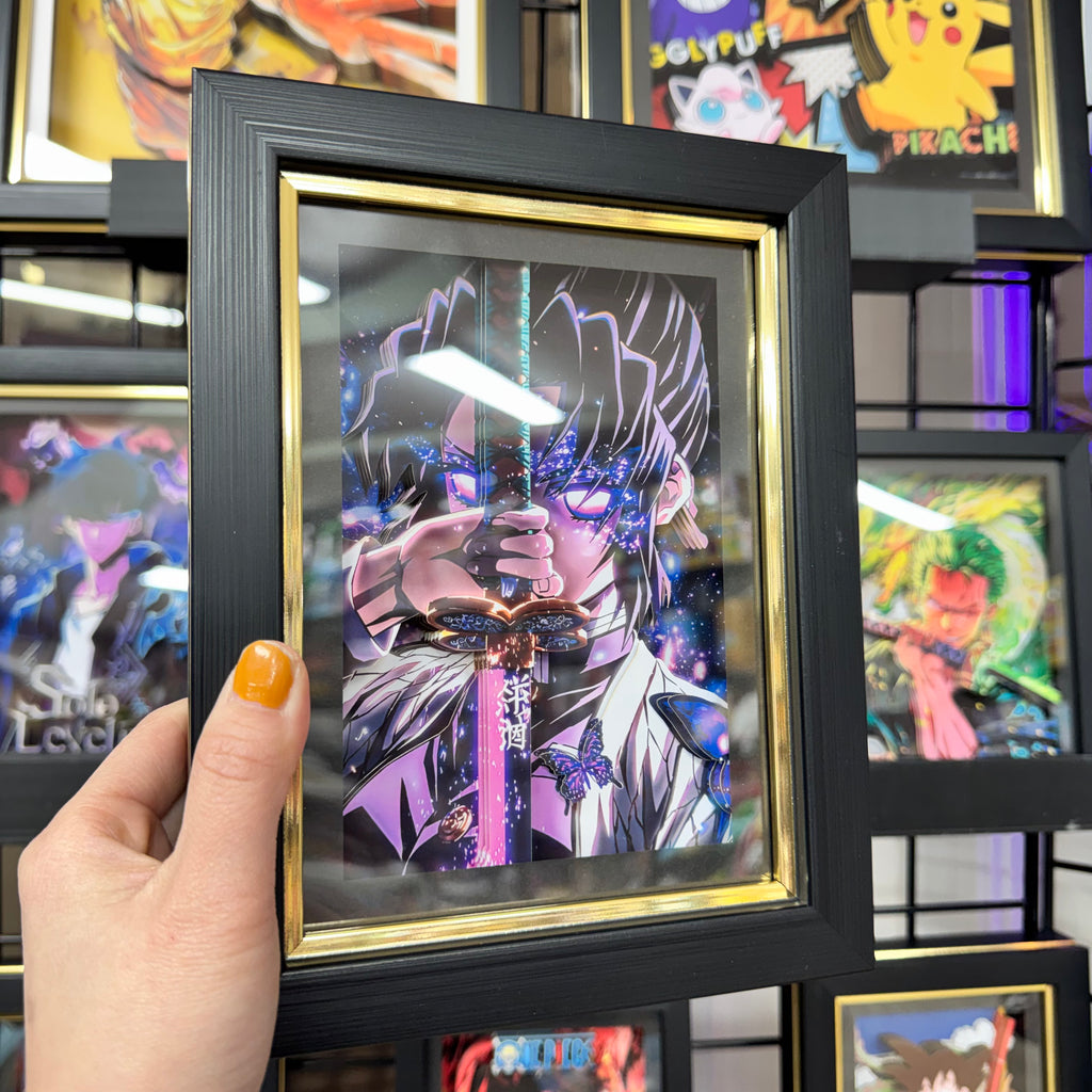 Shinobu Kochō- 3D Paper Cut Art Frame -Demon Slayer