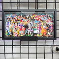 One Piece Big Group- Paper Cut Art Frame with LED