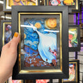 Goku X The Starry Night - 3D Paper Cut Art Frame