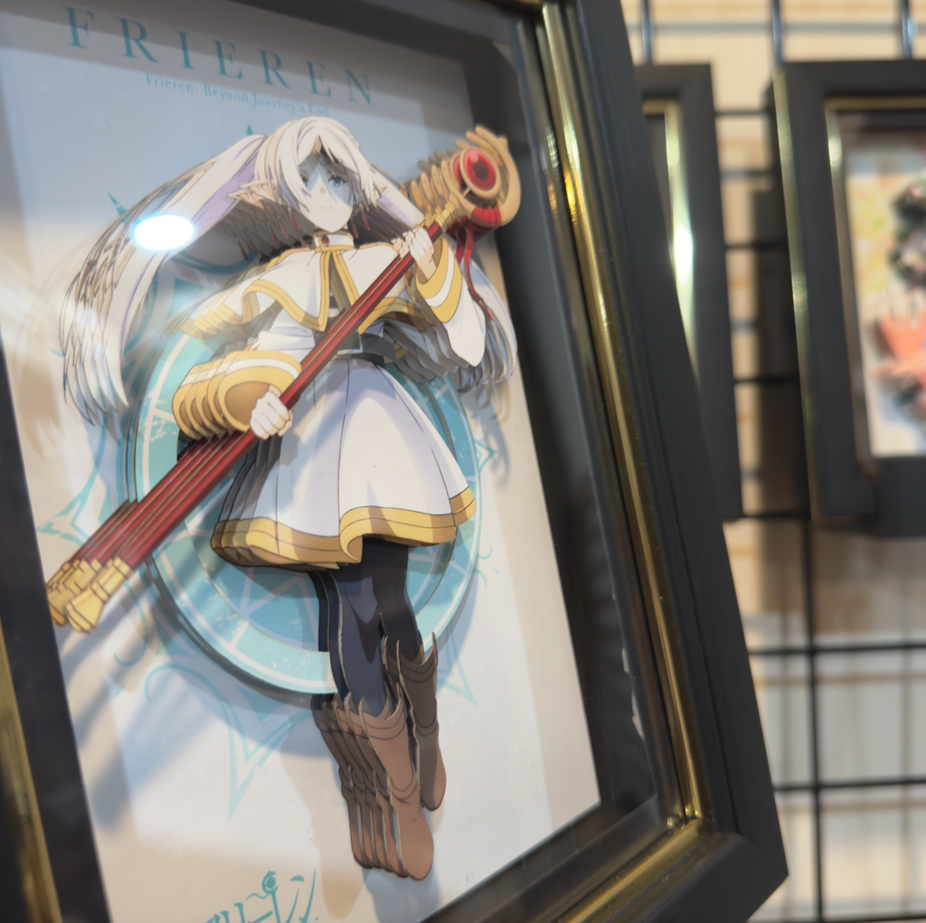 Frieren: Beyond Journey's End -3D Paper Cut Art Frame