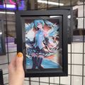 Hatsune Miku - 3D Paper Cut Art Frame
