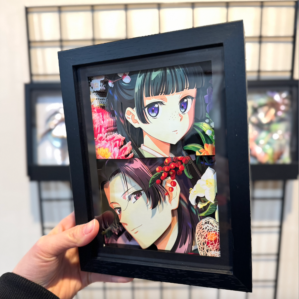 The Apothecary Diaries -Maomao & Jinshi - 3D Paper Cut Art Frame