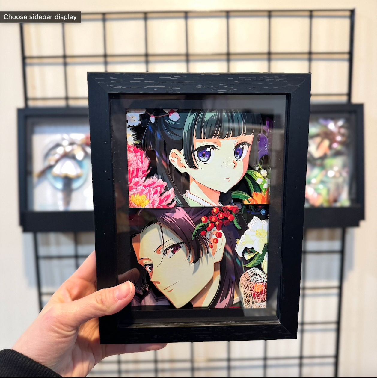 The Apothecary Diaries -Maomao & Jinshi - 3D Paper Cut Art Frame