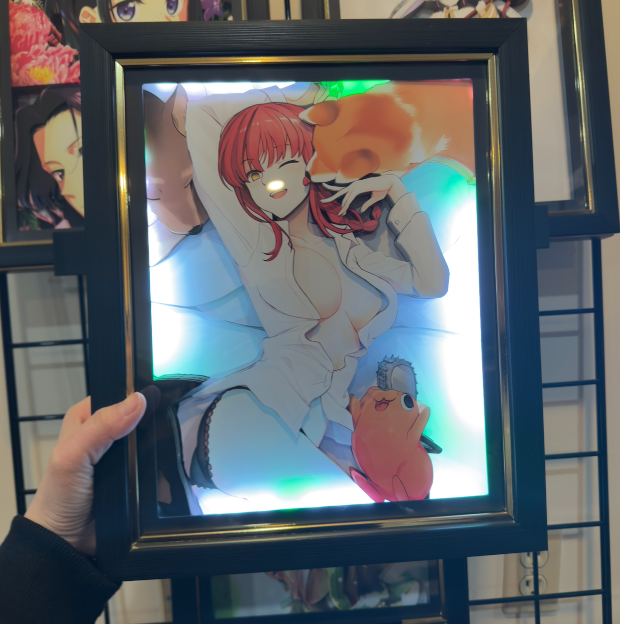 Chainsaw Man - Makima -3D Paper Cut Art Frame