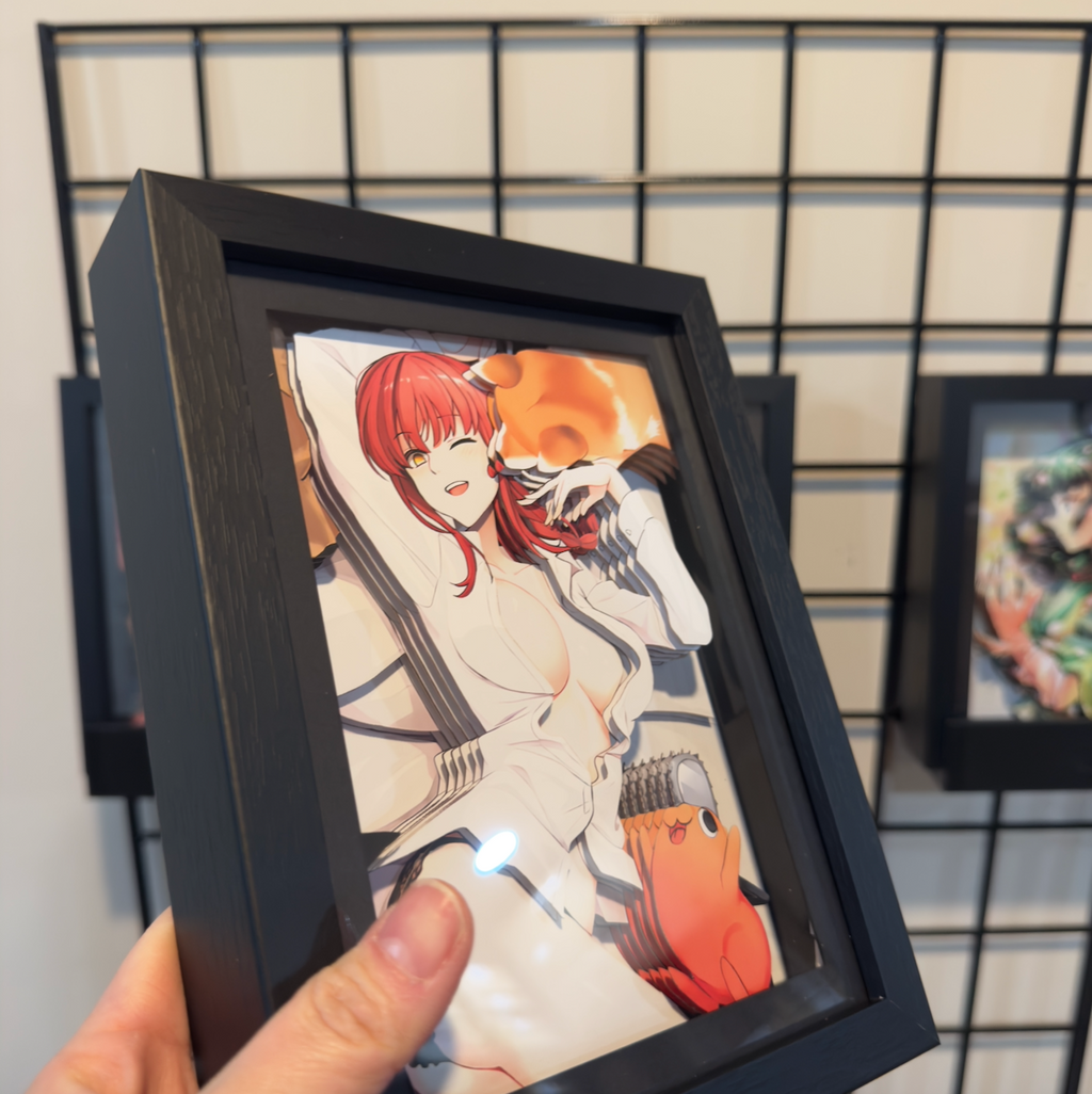 Chainsaw Man - Makima -3D Paper Cut Art Frame