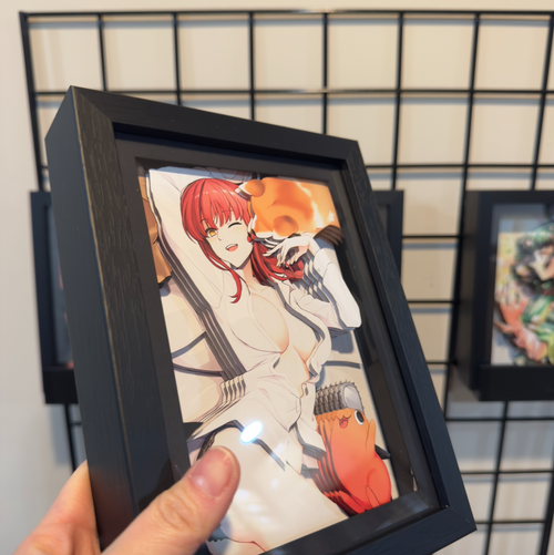 Chainsaw Man - Makima -3D Paper Cut Art Frame