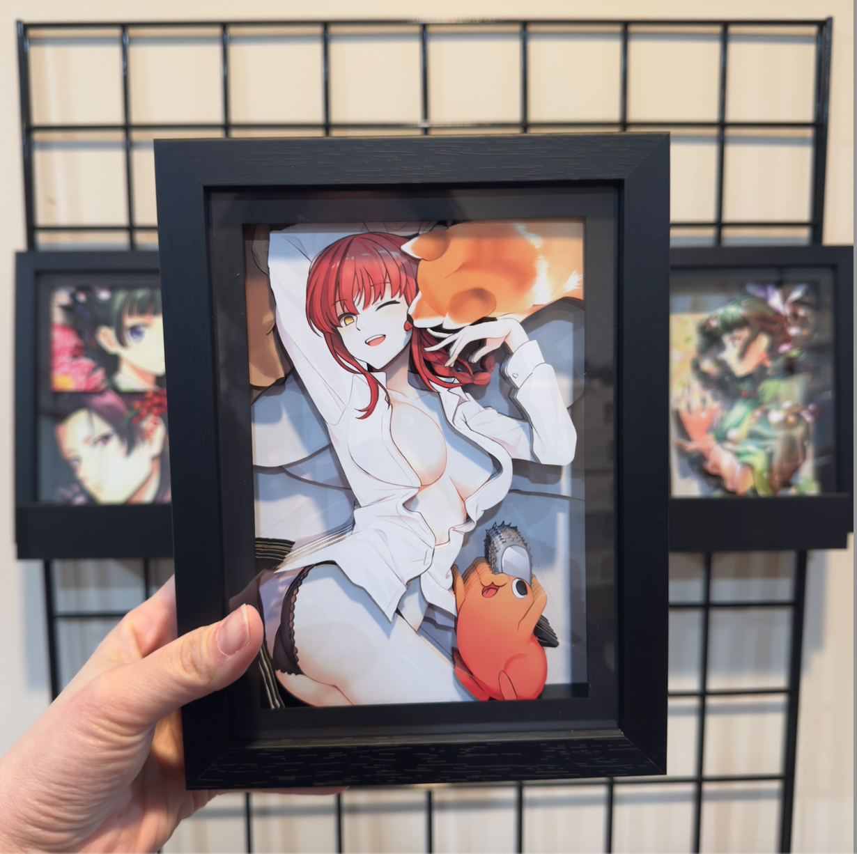 Chainsaw Man - Makima -3D Paper Cut Art Frame