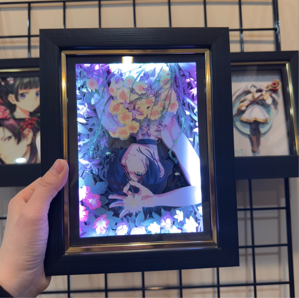 Chainsaw Man -Reze -3D Paper Cut Art Frame