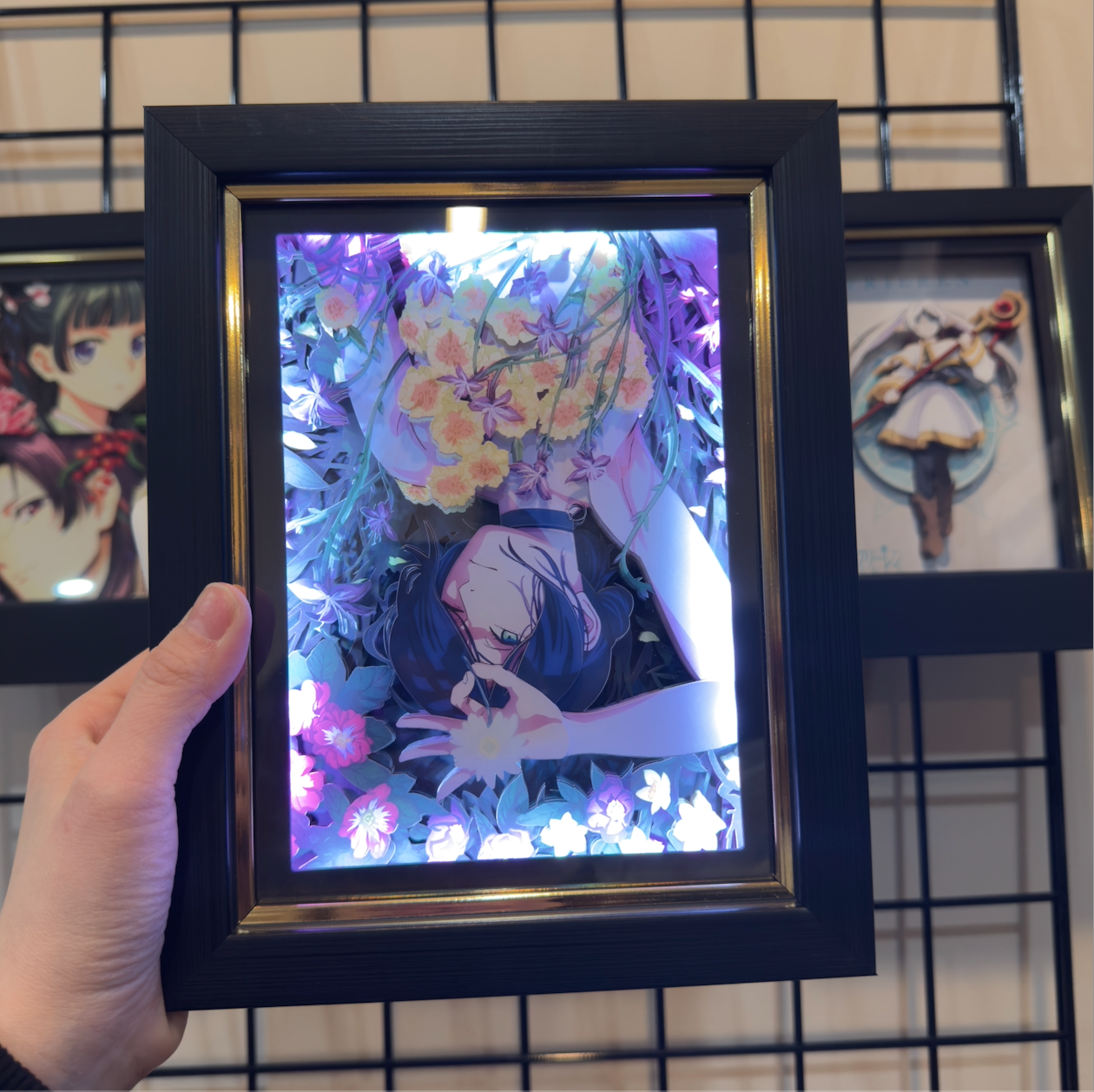 Chainsaw Man -Reze -3D Paper Cut Art Frame