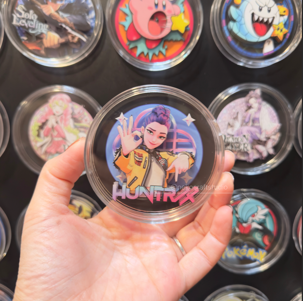 KPop Demon Hunters- Rumi - Paper Cut Magnet