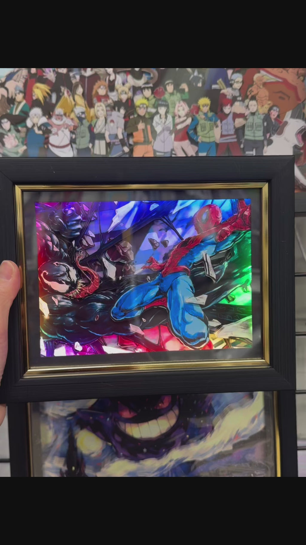 Spider Man -3D Paper Cut Art Frame