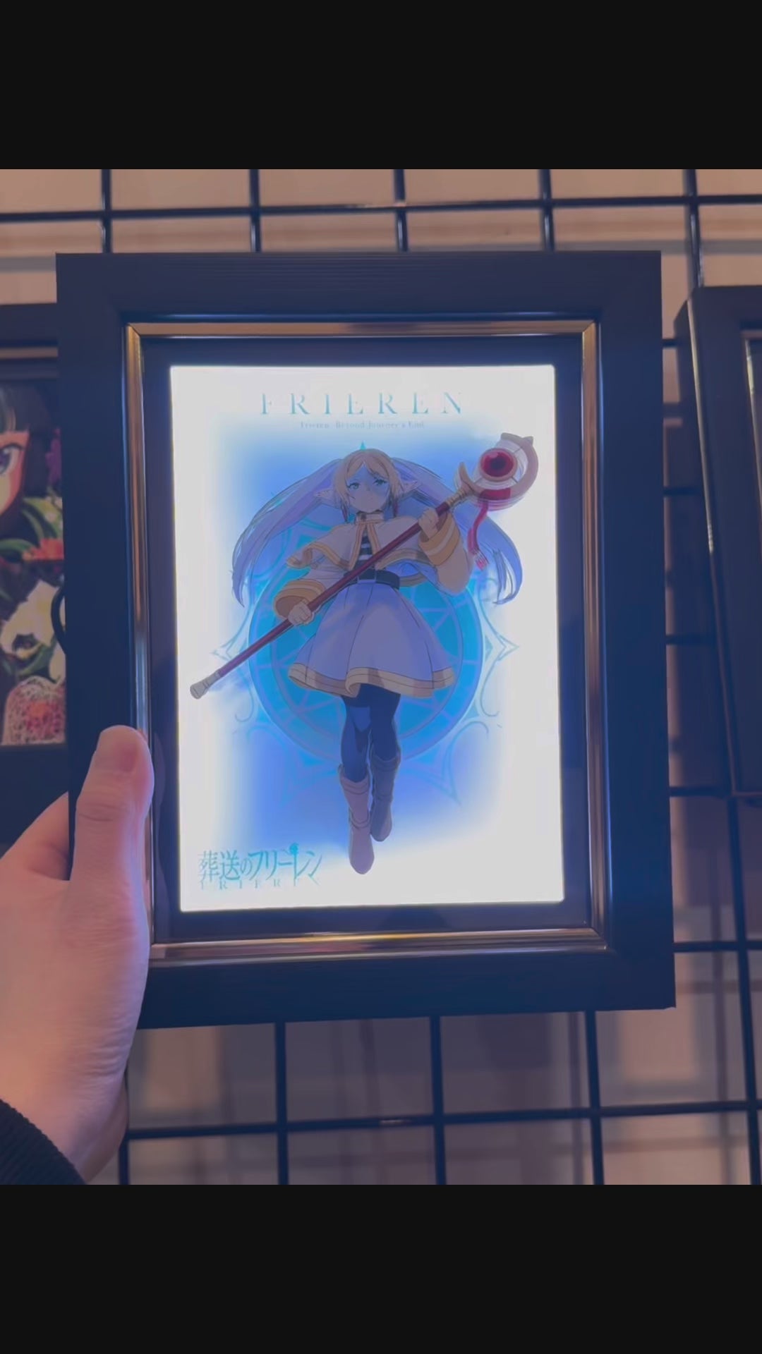 Frieren: Beyond Journey's End -3D Paper Cut Art Frame