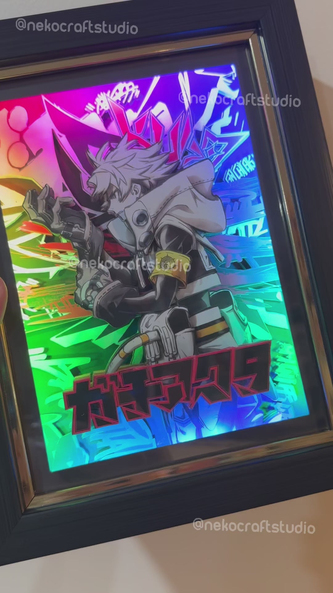 Gachiakuta -Rudo-3D Paper Cut Art Frame