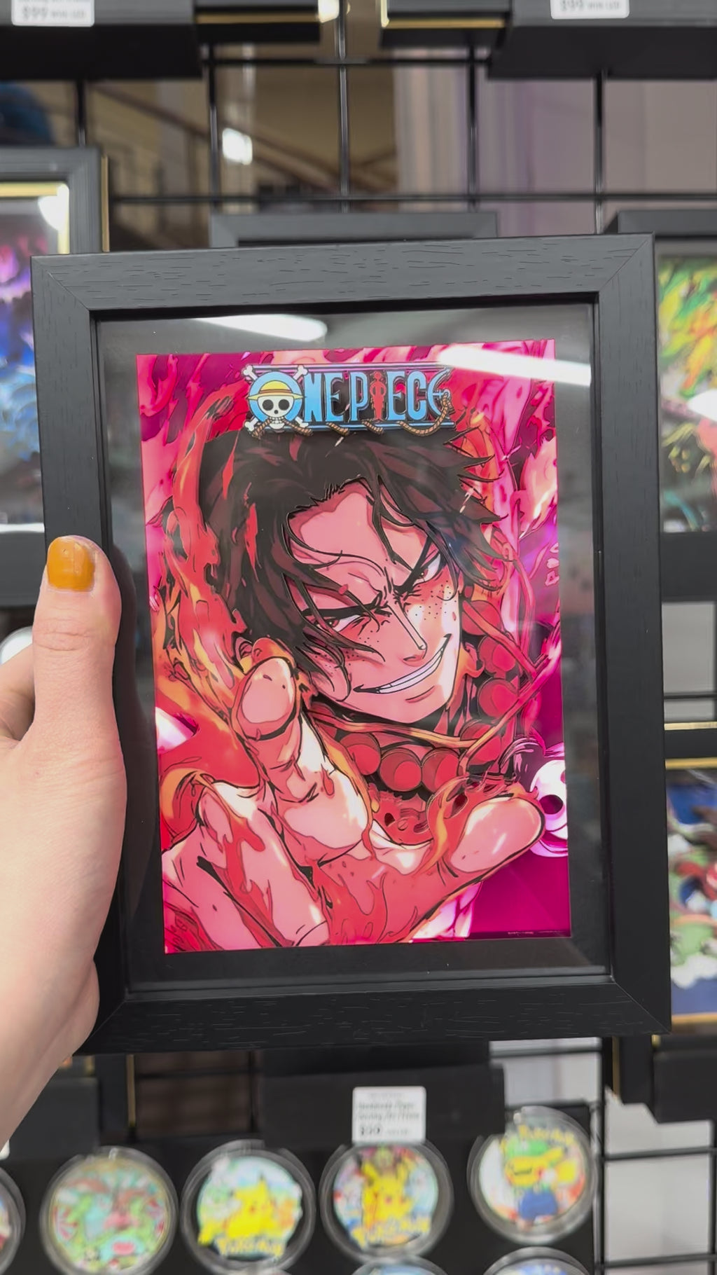 Ace - 3D Paper Cut Art Frame - One Piece