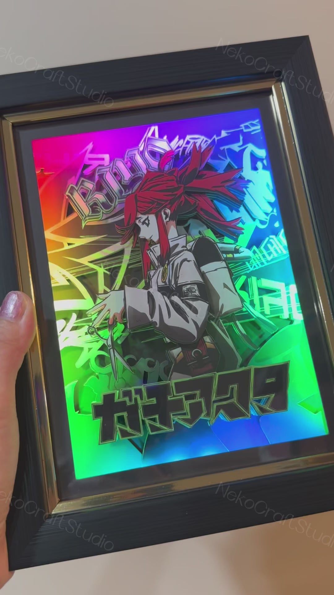 Gachiakuta -Riyo-3D Paper Cut Art Frame