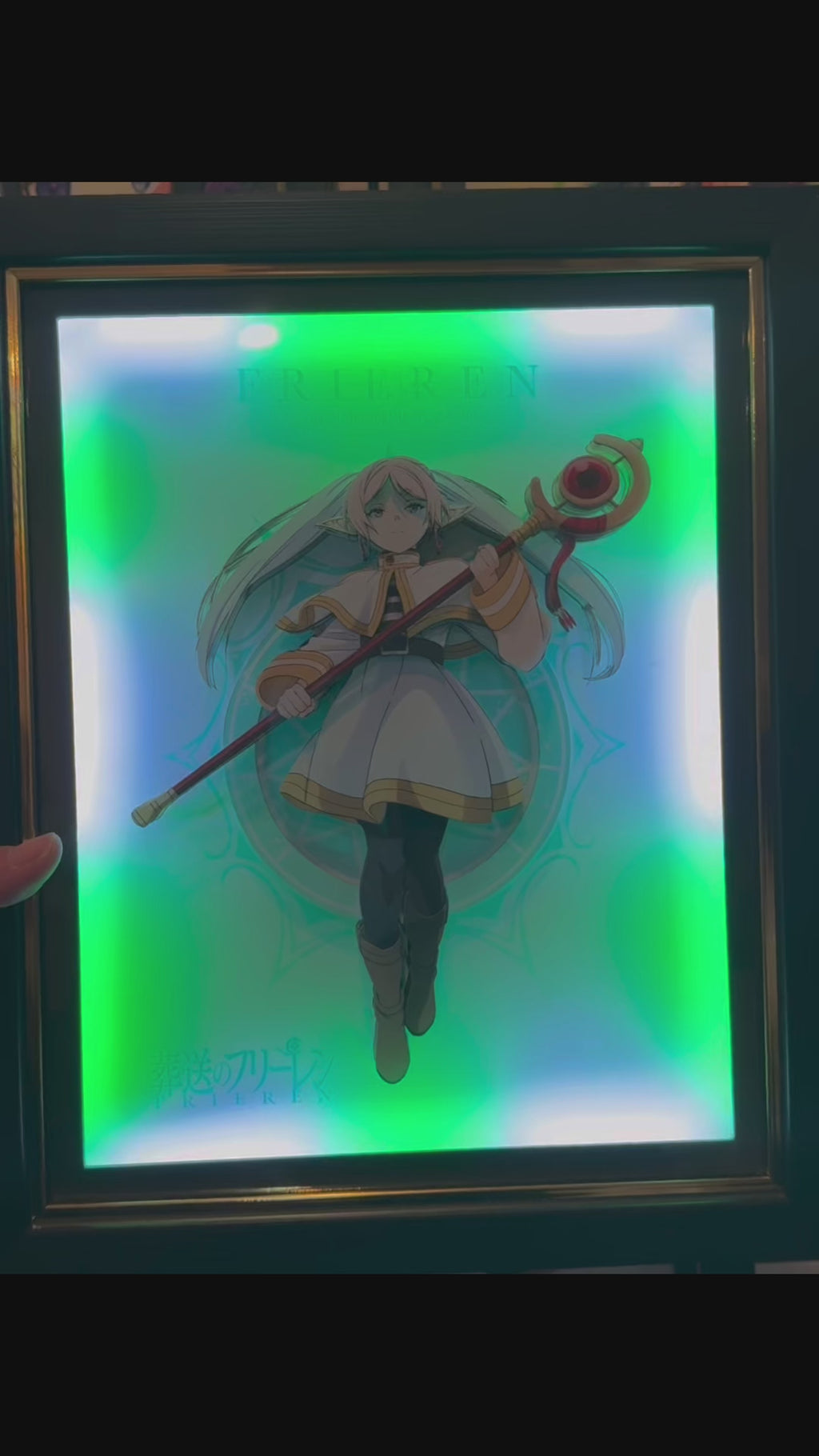 Frieren: Beyond Journey's End -3D Paper Cut Art Frame
