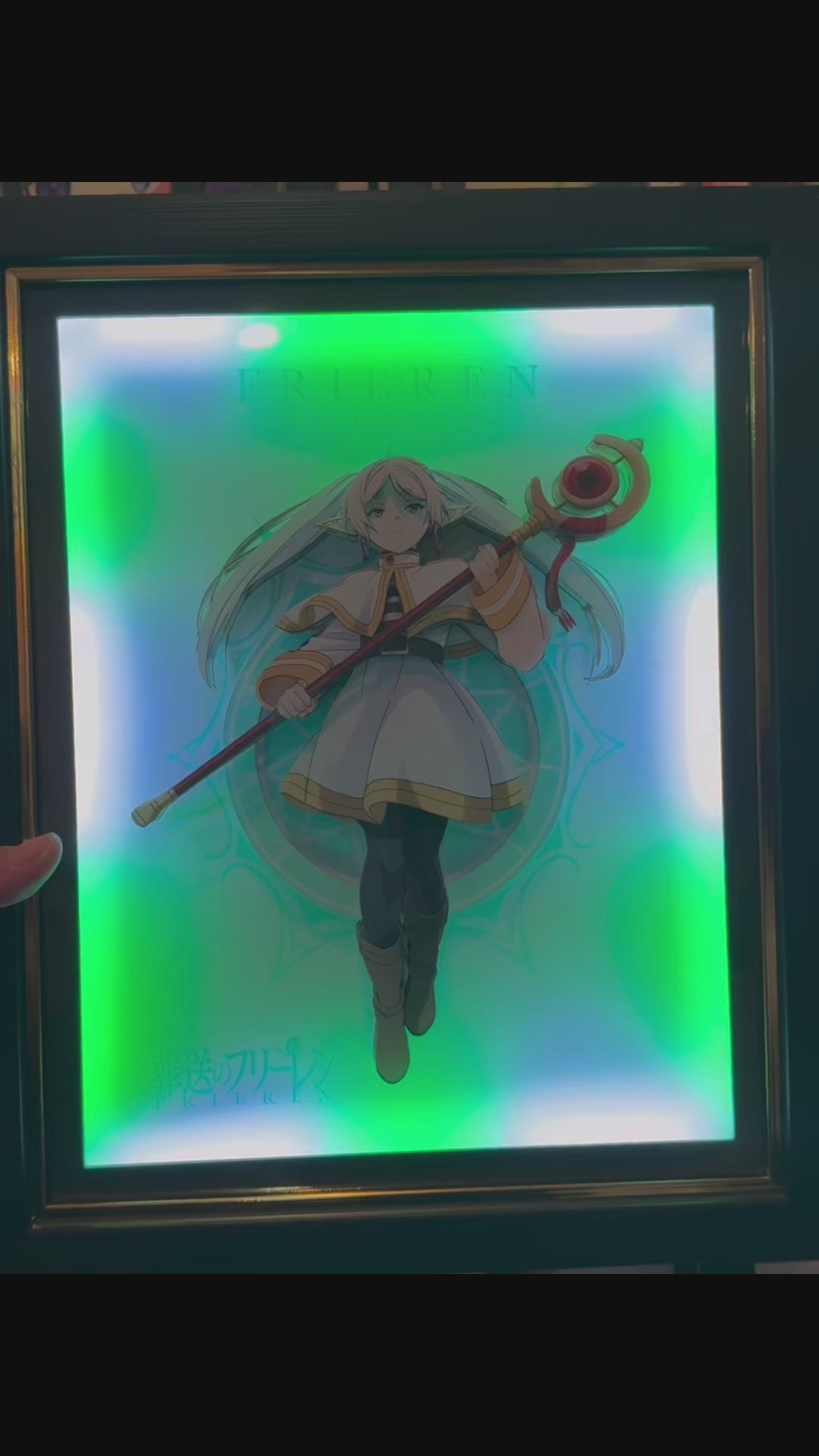 Frieren: Beyond Journey's End -3D Paper Cut Art Frame
