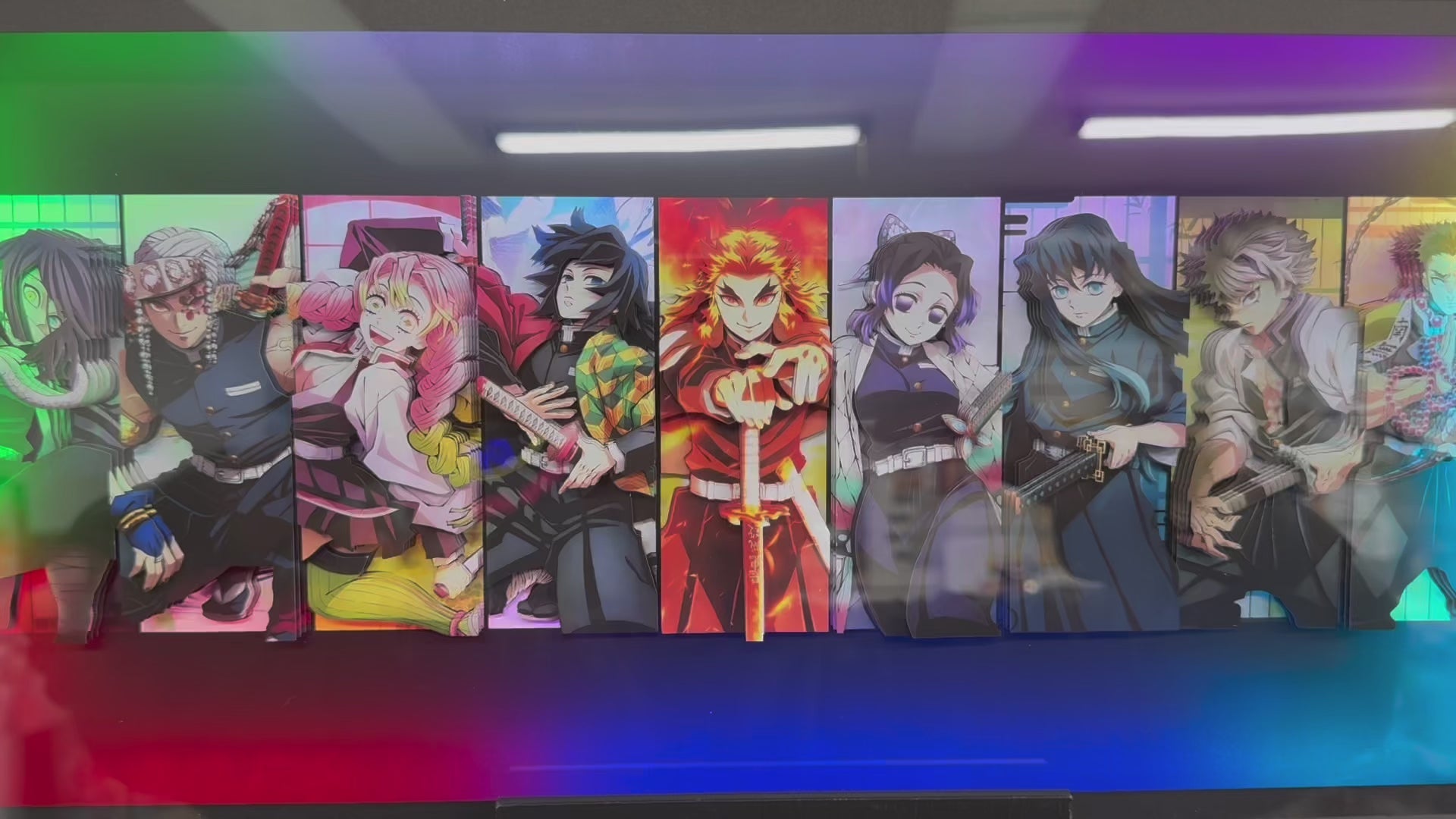 Demon Slayer Corps - Paper Cut Art Frame with LED
