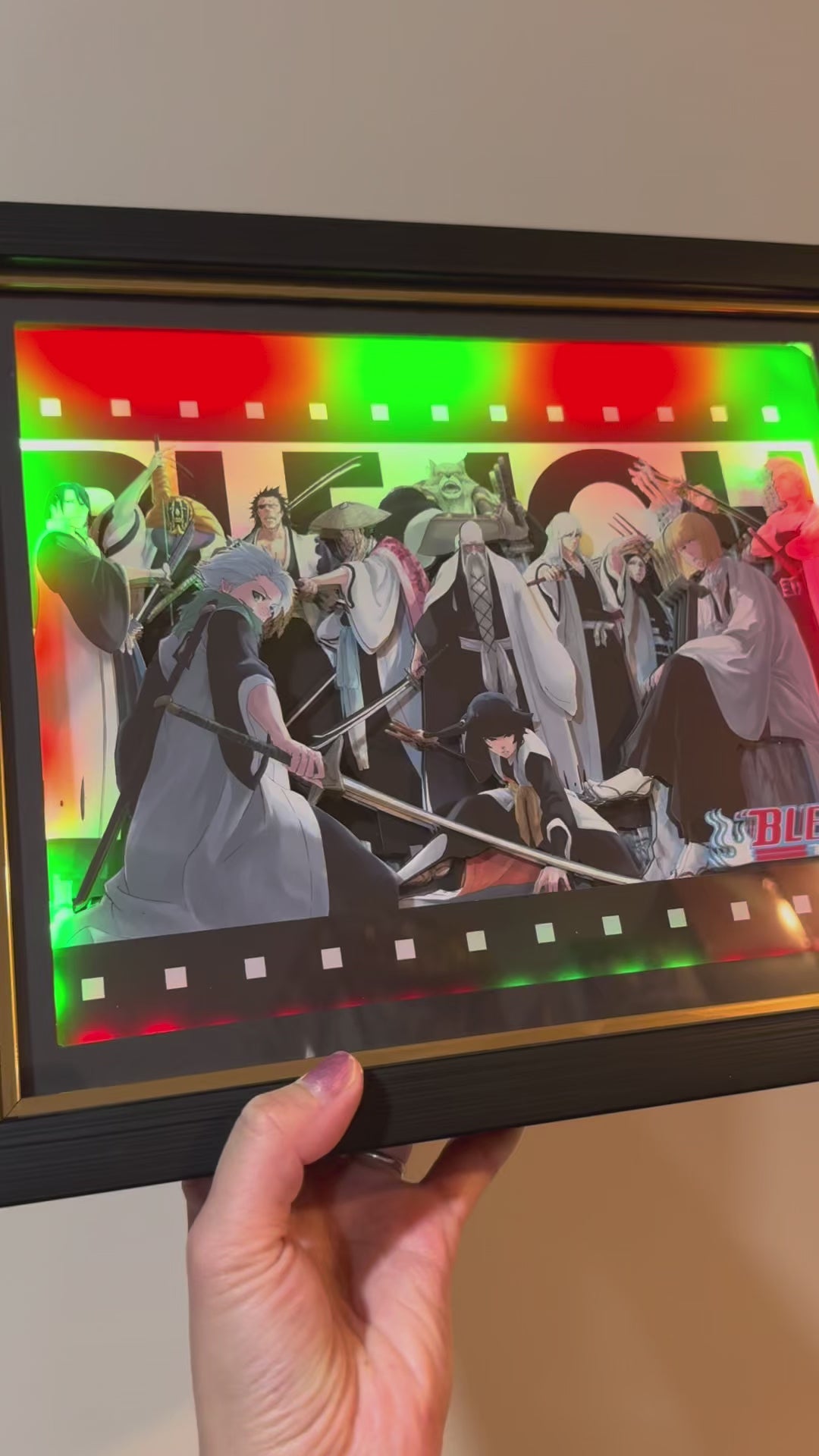Bleach - Captain of Squad 13-3D Paper Cut Art Frame