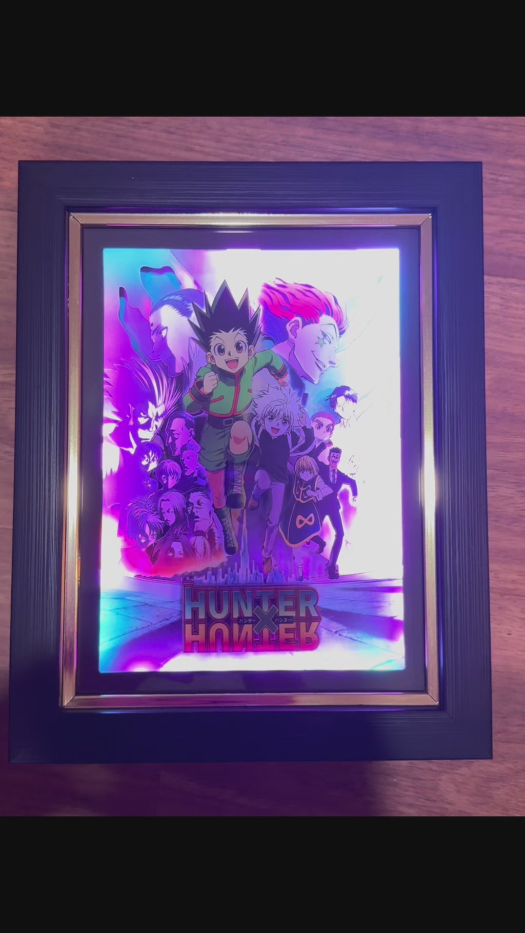 Hunter X Hunter -3D Paper Cut Art Frame