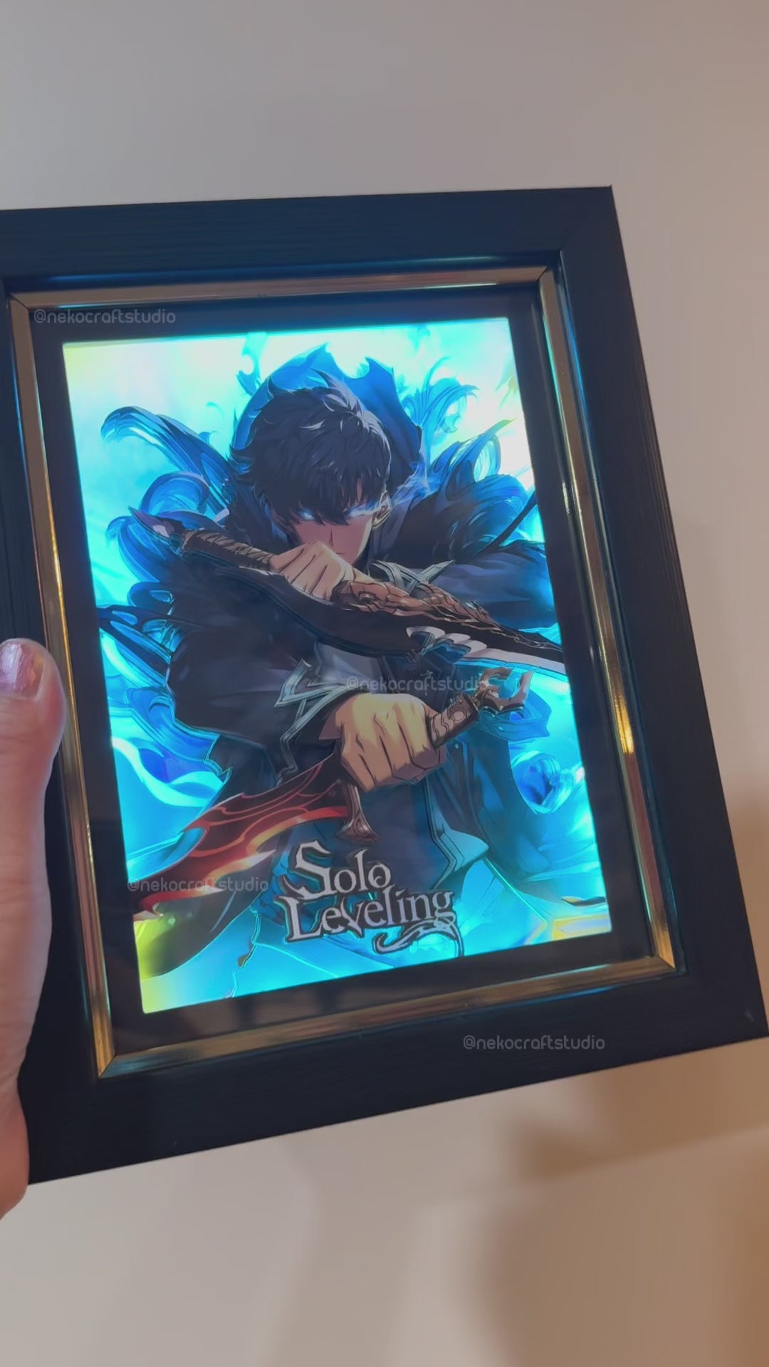 Solo Leveling -3D Paper Cut Art Frame