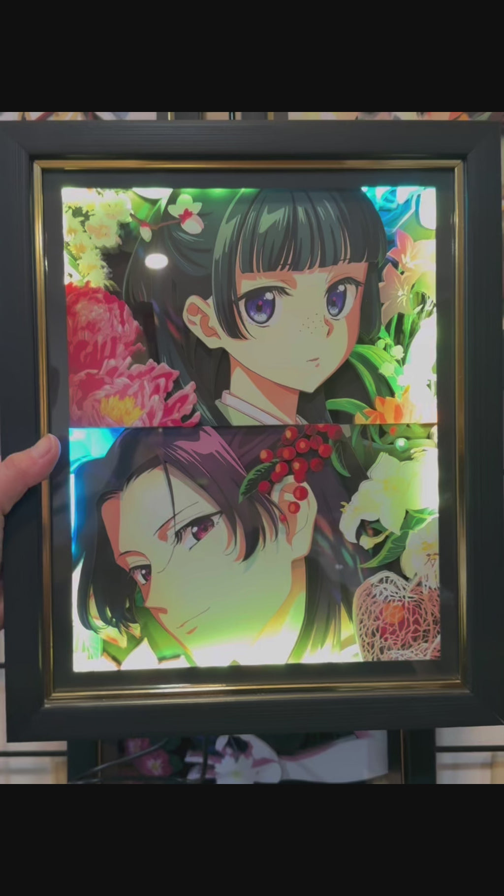 The Apothecary Diaries -Maomao & Jinshi - 3D Paper Cut Art Frame